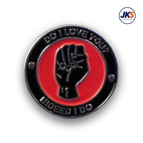 Northern Soul Do I Love You Pin Badge