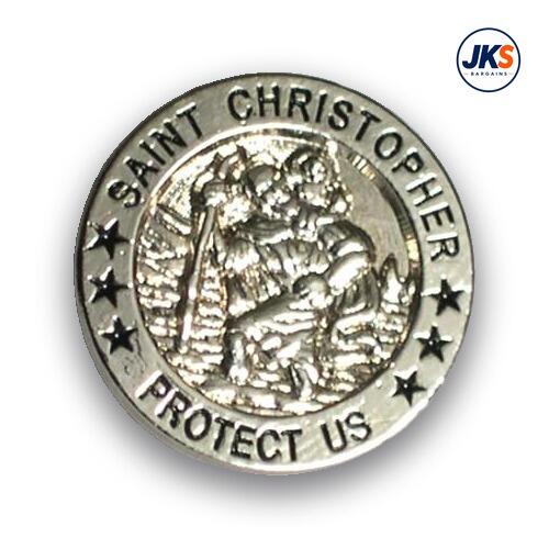 Saint Christopher Pin Badge