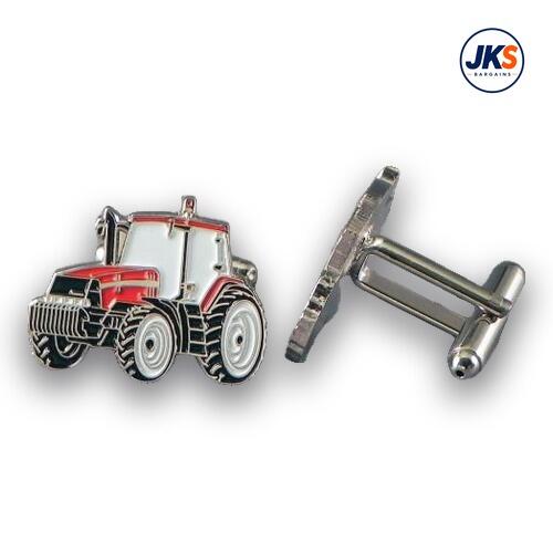 Red Tractor Cufflinks