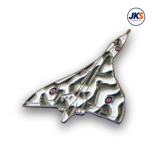 20 x Vulcan Bomber Plane Pin Badges