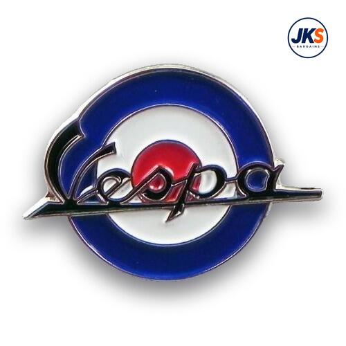 20 x Vespa Roundel Pin Badges