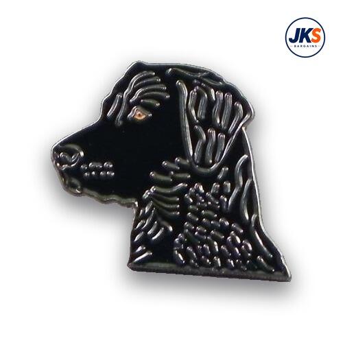 20 x Black Labrador Pin Badges