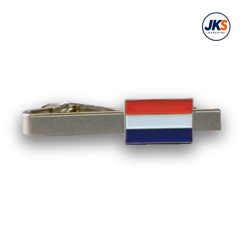 10 x Dutch Flag- Flag of the Netherlands Tie Clips