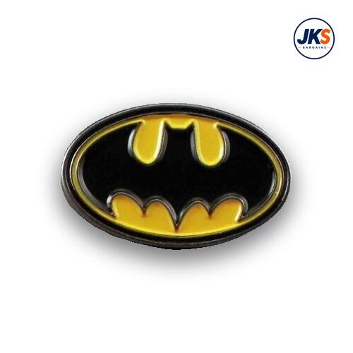 Bat Symbol Pin Badge