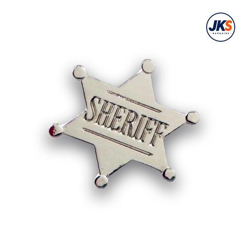 Wild West Style Sheriff Badge Pin Badge