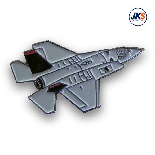 F35 Plane Pin Badge