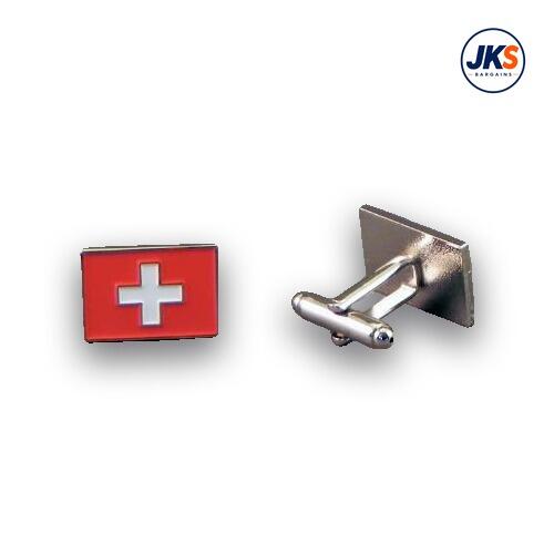 Flag Switzerland - Swiss Flag Cufflinks
