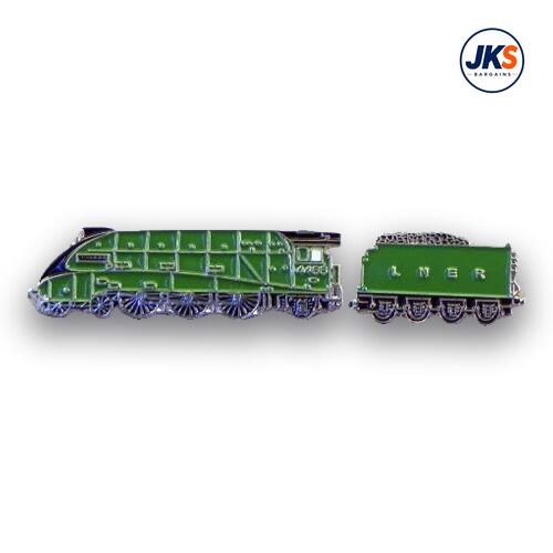 Mallard Style Steam Train (Green) Pin Badge