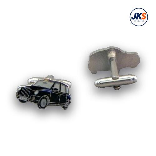 10 Pairs x Black Cab - Taxi Cufflinks