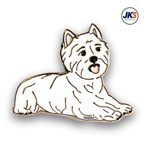 Westie Dog Pin Badge