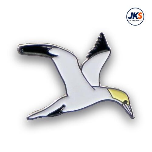 Gannet Pin Badge