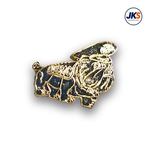 US Marine Core Bulldog Pin Badge