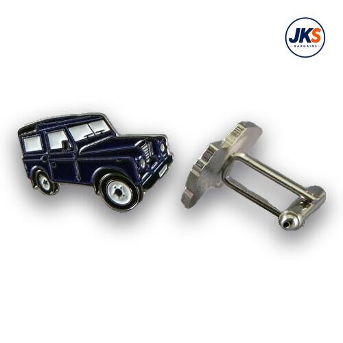 Blue 4x4 Vehicle Cufflinks