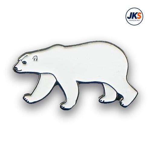 20 x Polar Bear Pin Badges
