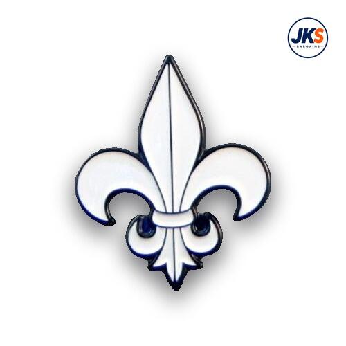 20 x Fleur De Lis Pin Badges