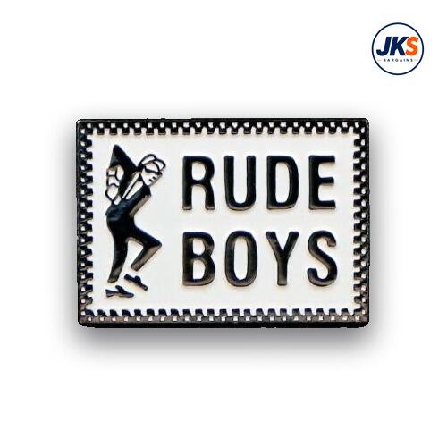 20 x Rude Boys Pin Badges