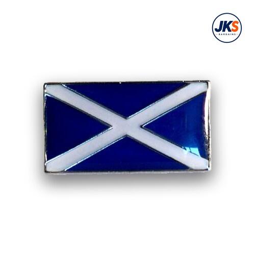 20 x Scottish Flag - Flag of Saint Andrew Pin Badges