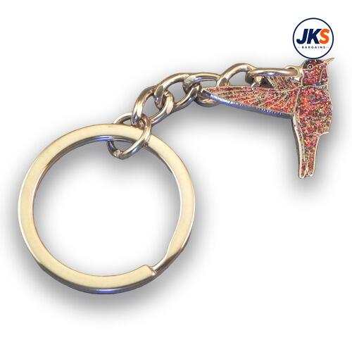 Red Humming Bird Keyring
