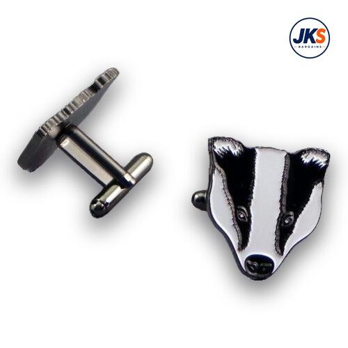 Badger Head Cufflinks