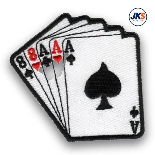 Paying Cards Iron on Patch