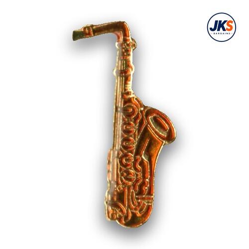 Saxophone Pin Badge