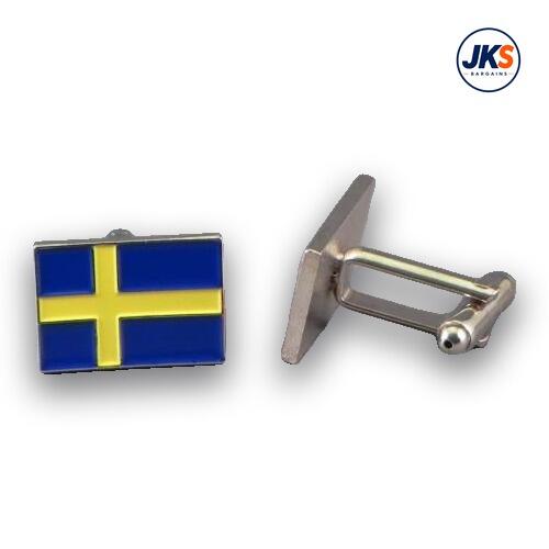 Flag of Sweden - Swedish Flag Cufflinks