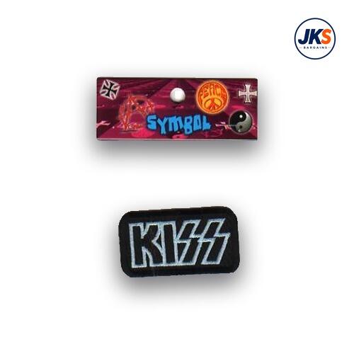 Kiss Iron on Patch