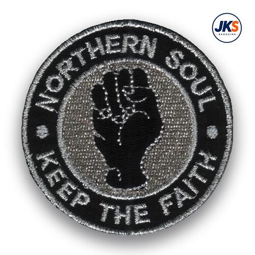 Northen Soul Keep The Faith Iron on Patch