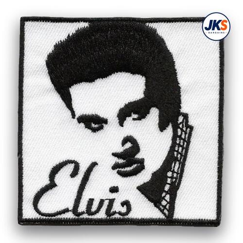 Young Elvis Iron on Patch
