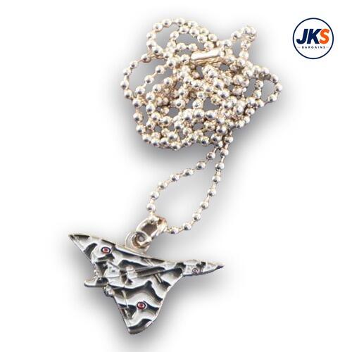 10 x Vulcan bomber Plane Pendant - Chains