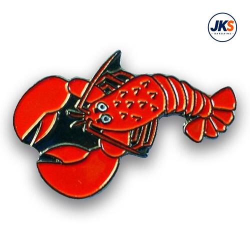 Lobster Pin Badge