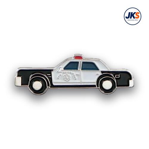 20 x Classic American Police Car Pin Badges