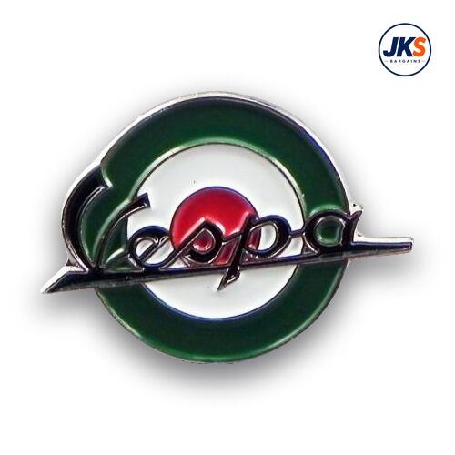 20 x Vespa Roundel In Italian Colours Pin Badges