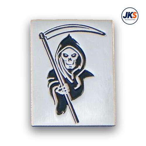 20 x Grim Reaper Pin Badges