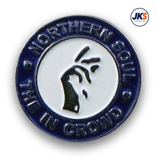20 x Blue NS The In Crowd Pin Badges
