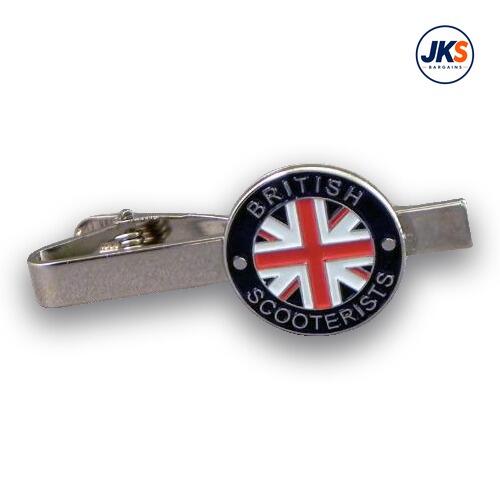 10 x British Scooterists Tie Clips