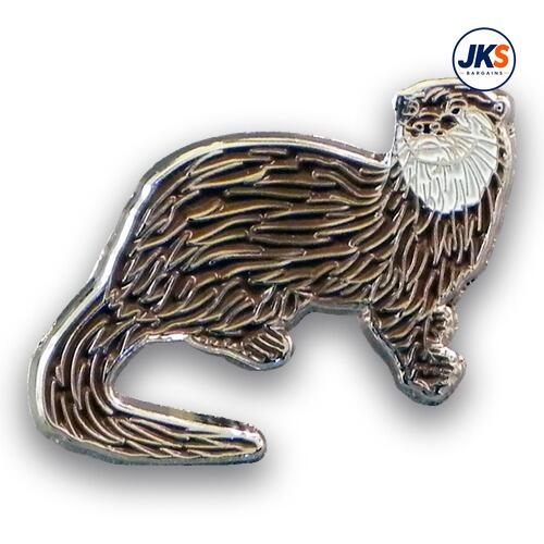 Otter Pin Badge