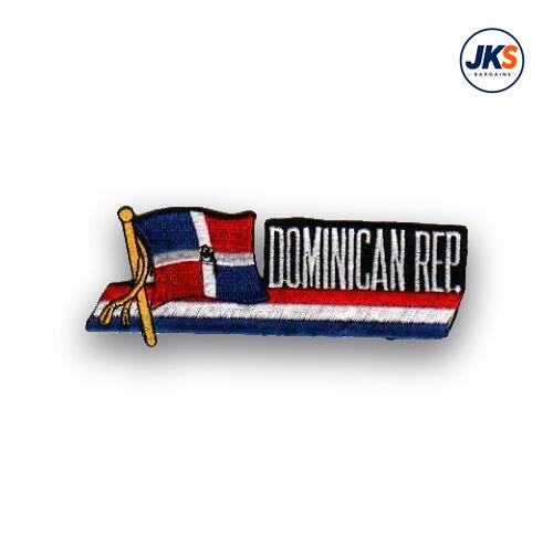 Dominican REP. Iron on Patch