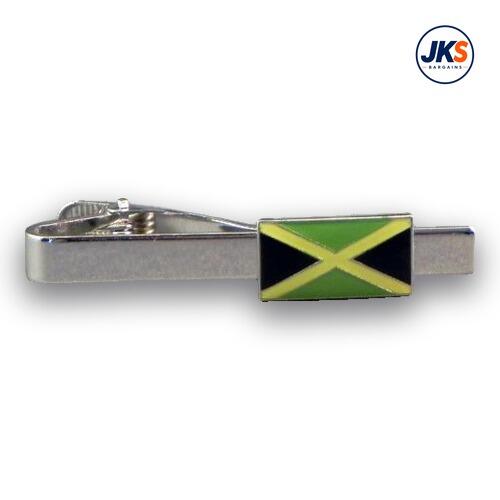 Jamaican Flag - Flag of Jamaica Tie Clip