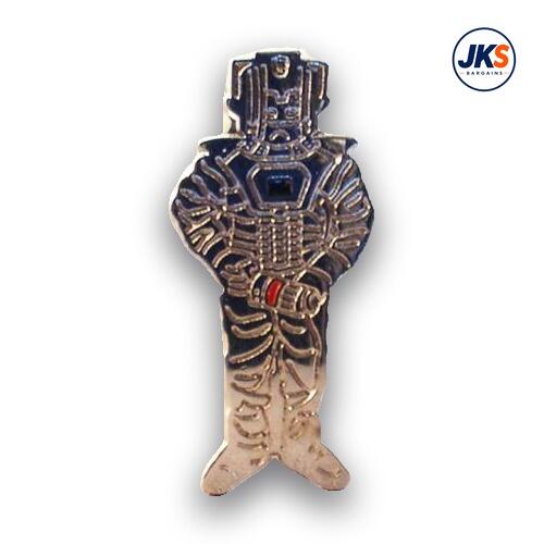 Old Style Cyberman Pin Badge