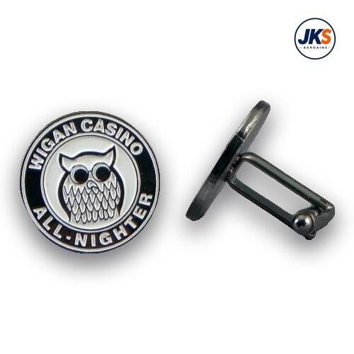 10 Pairs x Wigan Casino All-Nighter Cufflinks