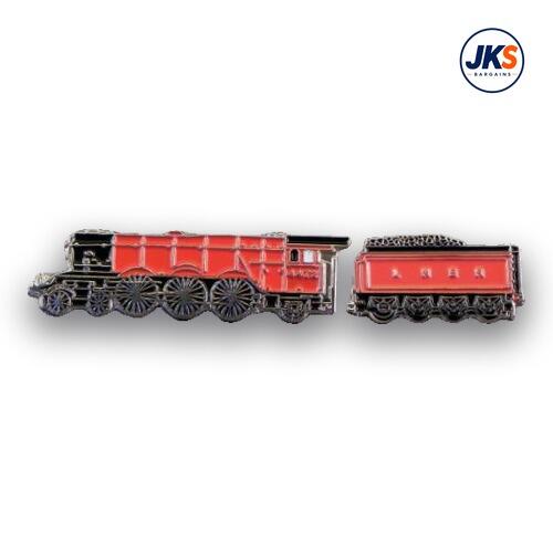 Flying Scotsman Style Steam Train (Red) Pin Badge
