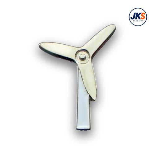 Wind Turbine Pin Badge