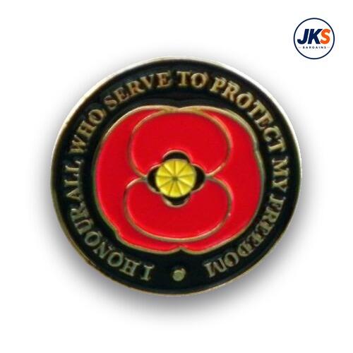 Honour Poppy Fridge Magnet
