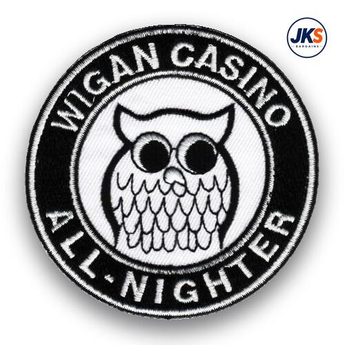 Wigan Casino All-Nighter Iron on Patch