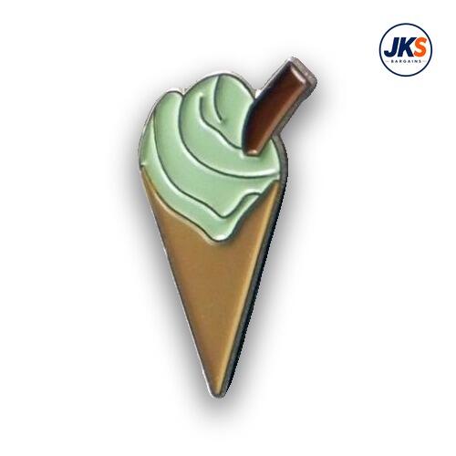 Mint Ice Cream Pin Badge