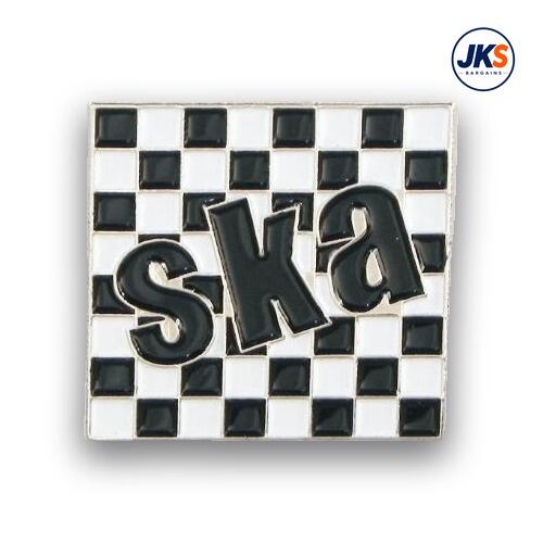 10 x Ska Checkered Square Fridge Magnets
