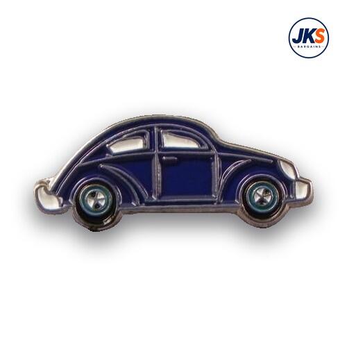 Blue Beetle Style Car Pin Badge