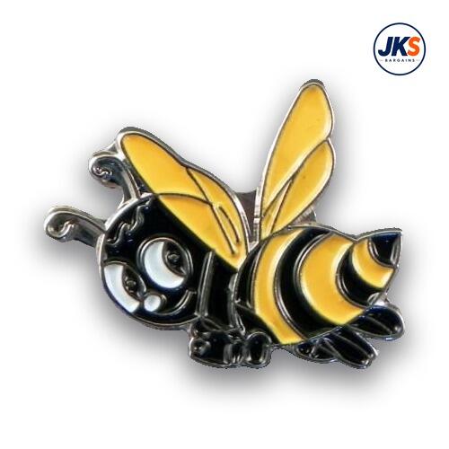 Cartoon Bee Pin Badge