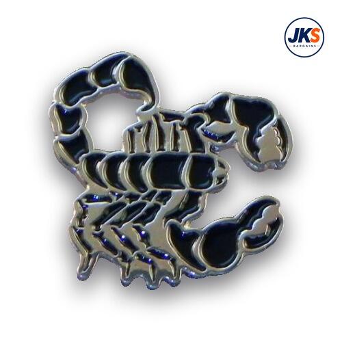20 x Scorpion Pin Badges